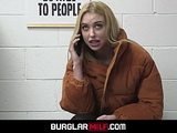 step Mom Teaches her Burglar Daughter How To Deal with Security Officers, Aaliyah Love, Chloe Cherry